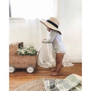 ✿ Jamie Kay Blooming Floral Flutter Rash Guard Swimsuit 4